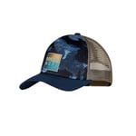 Buff Trucker Cap Youth, Night Blue, One Size