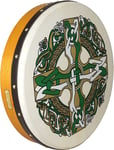 WALTONS BODHRAN Celtic Cross Design.Trad Irish Drum + DVD&Tipper. From Hobgoblin