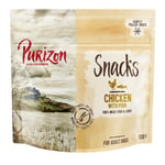 KONG Classic - Tillbehör: Purizon Snack med kyckling & fisk (frystorkat) 100 g