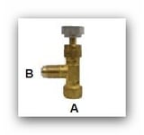 la vanne d'arrêt pour réfrigérant R290 / R600a, propane / isobutane, NOUVEAU