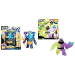 Heroes of Goo Jit Zu Deep Goo Sea King Hydra Figure With Triple Attack 3 in 1 Goo Power. & Deep Goo Sea Bowlbreath Double Goo Pack. Stretchy, Squishy 6.5-Inch Bowlbreath With 2 In 1 Goo Power