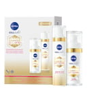 NIVEA Luminous 630 Coffret Soin de jour & Sérum, Soins visage anti taches pigmentaires, Coffret de soins anti-âge pour tous types de peaux