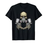 Auto Body Painter Skull Spray Gun Automotive Car Painter T-Shirt