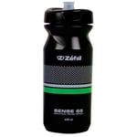 Zéfal Sense M65 - Bidon/gourde hydratation vélo/sport - Ergonomique, Sans BPA et Inodore Mixte Adulte, Noir, 650 ml