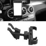 Car Air Vent Phone Holder Car Phone Holder ABS Black Navigation Mount Bracket