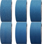 Bandes Abrasives 100x610 mm, Bandes Abrasives en Corindon de Zirconium Grain 40/60/80/120/240/400 pour Ponceuse à Bande pour Métal, Bois - 10 Pièces