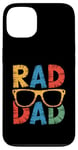 Coque pour iPhone 13 Lunettes de soleil Rad Dad Cool Cadeau pour les pères à la mode Daddy Pops