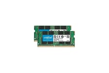 Crucial 32GB (16GBx2) DDR4 PC4-25600 3200MHz SODIMM