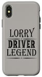 iPhone X/XS Truck Driver Legend Retro Funny Truck Driver Case