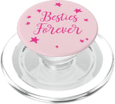 Jolies étoiles avec inscription « Best Friends For Besties Forever Friend » PopSockets PopGrip pour MagSafe