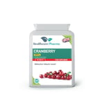 Cranberry Juice 5000mg 90 Tablets Food Supplements UK Made Healthcure Pharma