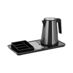 Royal Catering Elkedel til te - med holder tebreve 1,2 l 1800 W sort