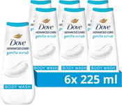 Dove Advanced Care Gentle Scrub Body Wash Body Cleanser shower gel with exfolia