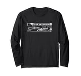 Star Trek U.S.S Enterprise D - Officially Licensed Long Sleeve T-Shirt