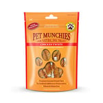 Pet Munchies Chicken Twists Dog Treats, Premium Grain Free Dental Sticks with Natural Real Meat, Low in Fat and High in Protein 80g