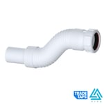 Flexible Waste Trap Pipe Coupling Connector Hose For Bath Kitchen Sink 1/2" 40mm