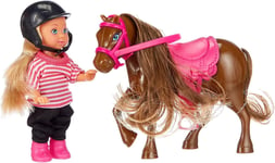 Evi LOVE TOY FIGURE PLAYSET - One Size - Professional Rider with Great Outfit -