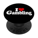 I LOVE HEART GAMBLING CASINOS PARIS TRADING LAS VEGAS PopSockets PopGrip Adhésif