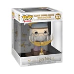 Funko Pop! Deluxe: Harry Potter Prisoner of Azkaban - Albus Dumbledore with Podium - Figurine en Vinyle à Collectionner - Idée de Cadeau - Produits Officiels - Movies Fans