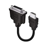 ALOGIC DVI-D (Male) to HDMI (Female) Adapter Cable – 15CM