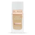 FLOWER Beauty Light Illusion Liquid Foundation - Warm Beige 30ml