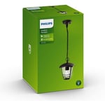 PHILIPS Lustre - suspension Creek noire 1x60W 230V