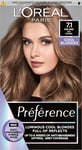 L’Oréal Paris Luminous Colour Permanent Hair Dye, 7.1 Iceland Ash Blonde, up to