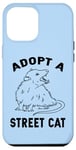 iPhone 12 Pro Max Funny Adopt a Street Cat Possum Lover Case