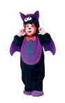 Rubies Costume Baby Bat pour bébé, taille 1 à 2 ans, Jumpsuit et bonnet Officiel Halloween, carnaval et Noël