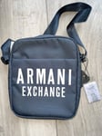 Armani Exchange Shoulder Bag Mens Blue AX Cross Body Sling Bag messenger bag