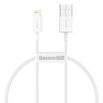 Baseus Superior USB-A till Lightning kabel 2,4A 0.25m