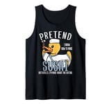 Sushi Rubber Duck Sashimi Duckling Tank Top