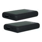 Avignon Heat Powerbank med snabbladdare | 2x3450mAh 20W laddare