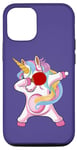 Coque pour iPhone 13 Pro Batte De Tennis De Table Licorne Pour Tennis De Table