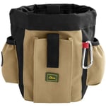 Hunter Belt Bag Professional / Belt Bag / Gr. L / noir / beige / Dimensions 22cm x 18,5 cm