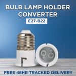 Smart™ B22 bulb Converter/Adapter to E27-Use your B22 bulb in an E27