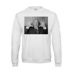 Sweat Shirt Homme Photo De Star Célébrité Alfred Hitchcock Réalisateur Cinéma Original 7