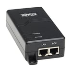 Tripp Lite 1-Port Gigabit PoE+ Midspan Active Injector 30W Power Over Ethernet, IEEE 802.3at/802.3af, International Plug Adapter for North America, EU, UK, Australia, 3-Year Warranty (NPOE-30W-1G-INT)