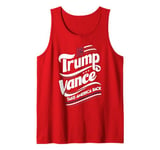 Red Trump T Shirt Tank Top