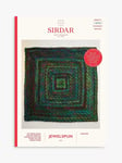 Sirdar Jewelspun Aran Blanket Knitting Pattern, 10724