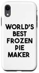 iPhone XR World's Best Frozen Pie Maker Case