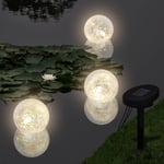 Vidaxl - Boules solaires flottantes 3 led pour étang piscine