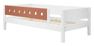 FLEXA Daybed m. sengehest, Hvit og rosa, 90x200