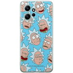 ERT GROUP mobile phone case for Xiaomi REDMI NOTE 12 4G original and officially Licensed Rick and Morty pattern Rick & Morty 015 optimally adapted to the shape of the mobile phone, case made of TPU