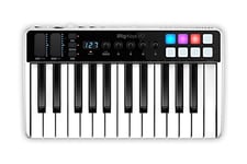 IK Multimedia’s iRig Keys I/O MIDI 25 - Clavier MIDI, Clavier Piano Portable, pour Mac, iPhone et iPad, 25 Touches, 8 Pads, Station de Production Musicale, Logiciels et Applications Inclus