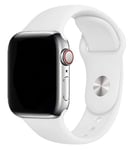 Apple Watch urrem - Silikone - M/L - 42-49 mm - Hvid