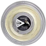 Dunlop 624815 Tennis String Comfort Pro 200 m Reel 134 mm 1 Piece Adulte Unisexe, Naturel, Taille Unique