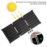 21W 5V 12V ETFE Foldable Solar Panel Charger Portable Phone Power Bank MA