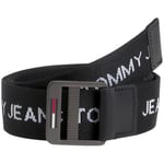 Ceinture Tommy Jeans  Ceinture homme  Ref 60258 Noir