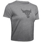 Under Armour x Project Rock Crop Top - Womens - Grey - Size Large